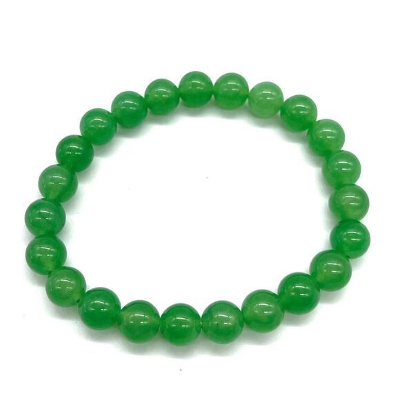 Jade Stretch Bracelet - Picture 1 of 4